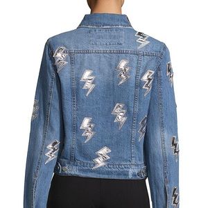 Bagatelle lighting bolt Jean jacket